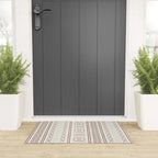 rust on bone mud cloth Welcome Mat Gallery Image 3