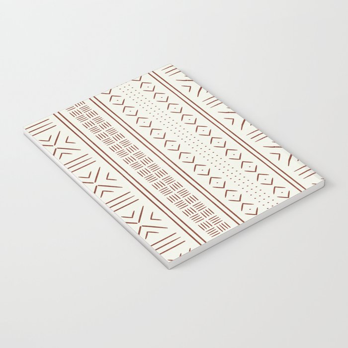 rust on bone mud cloth Notebook Gallery Image 3