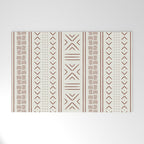 rust on bone mud cloth Welcome Mat Gallery Image 1
