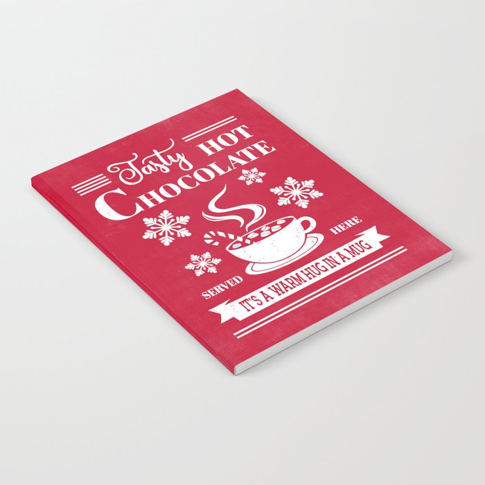 Tasty Hot Chocolate Red Notebook Gallery Image 2
