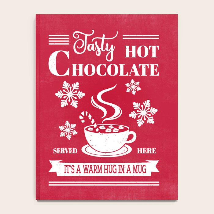 Tasty Hot Chocolate Red Notebook Gallery Image 4