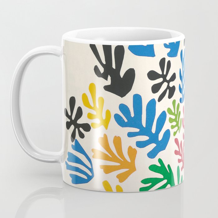 Leaf Cutouts by Henri Matisse (1953) Coffee Mug Gallery Image 3