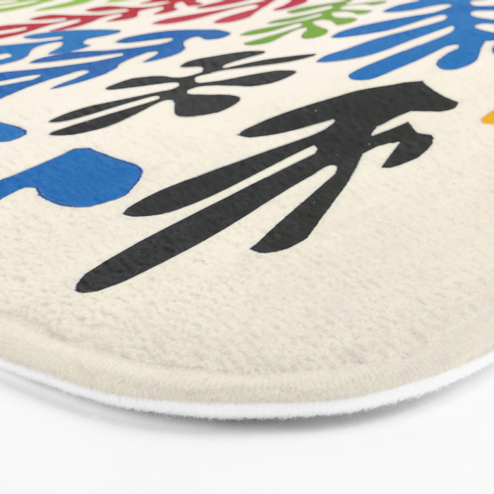 Leaf Cutouts by Henri Matisse (1953) Bath Mat Gallery Image 3