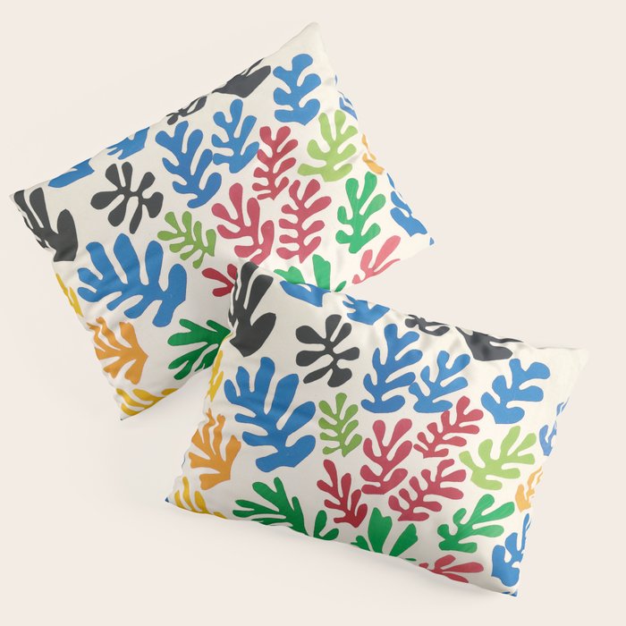 Leaf Cutouts by Henri Matisse (1953) Pillow Sham Gallery Image 1