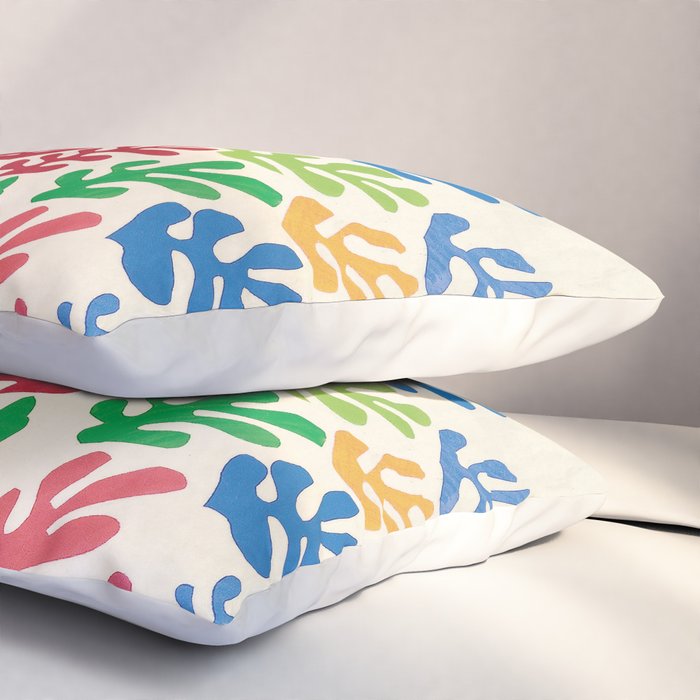 Leaf Cutouts by Henri Matisse (1953) Pillow Sham Gallery Image 3