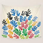 Leaf Cutouts by Henri Matisse (1953) Wall Tapestry Gallery Image 4