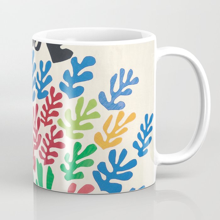 Leaf Cutouts by Henri Matisse (1953) Coffee Mug Gallery Image 1