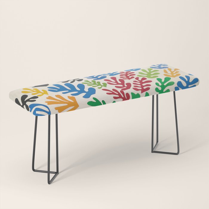 Leaf Cutouts by Henri Matisse (1953) Bench Gallery Image 1