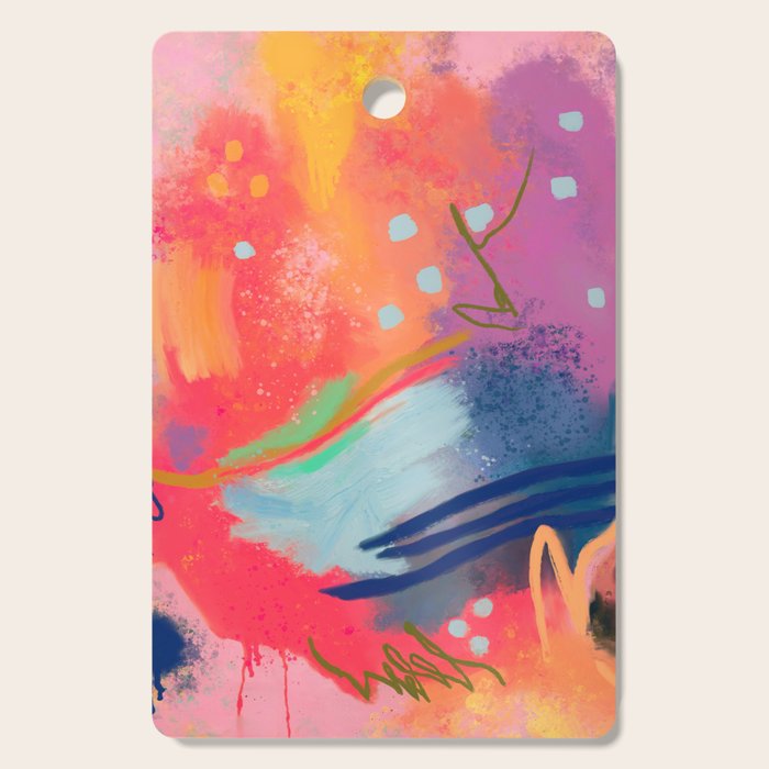 And the sea was dreaming  Cutting Board Gallery Image 1