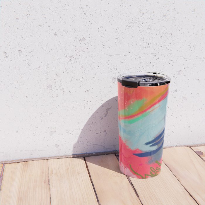 And the sea was dreaming  Travel Mug Gallery Image 4