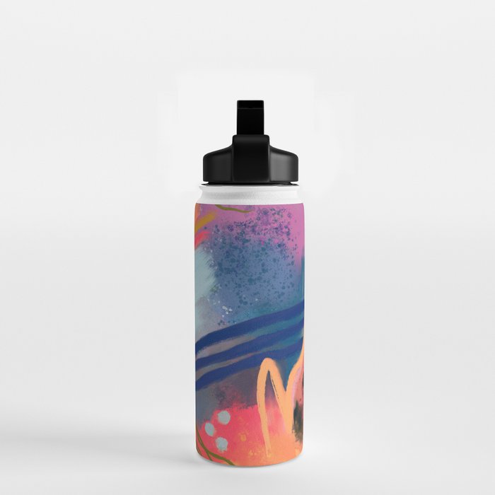 And the sea was dreaming  Water Bottle Gallery Image 2
