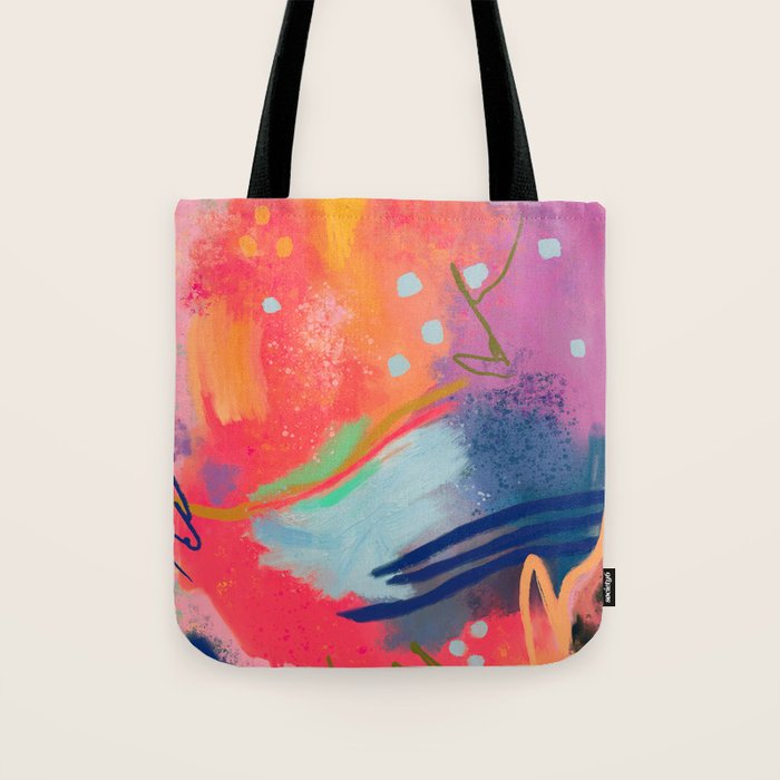 And the sea was dreaming  Tote Bag Gallery Image 1