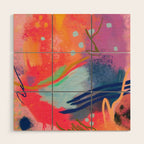 And the sea was dreaming  Wood Wall Art Gallery Image 1