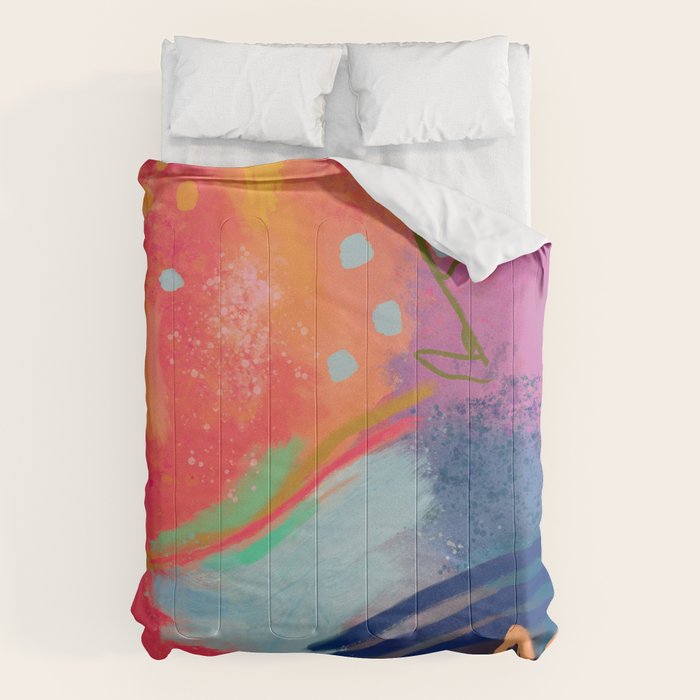 And the sea was dreaming  Comforter Gallery Image 6