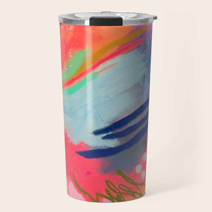 And the sea was dreaming  Travel Mug Gallery Image 1