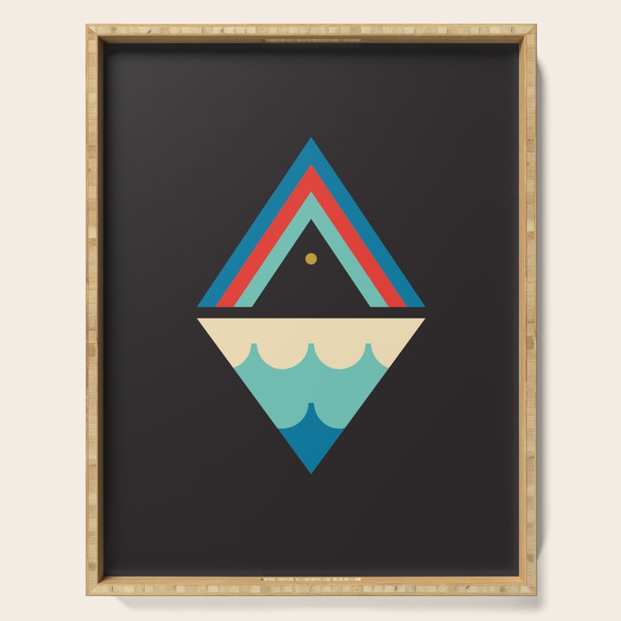 ZODIAC PISCES Serving Tray Gallery Image 1