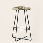 Korean Minhwa Tiger with Pipe Stool Gallery Image 1