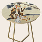 Korean Minhwa Tiger with Pipe Side Table Gallery Image 2