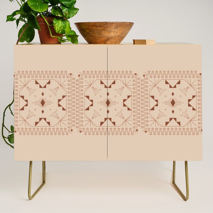 Lost Desert Tile - Adobe Credenza Gallery Image 1