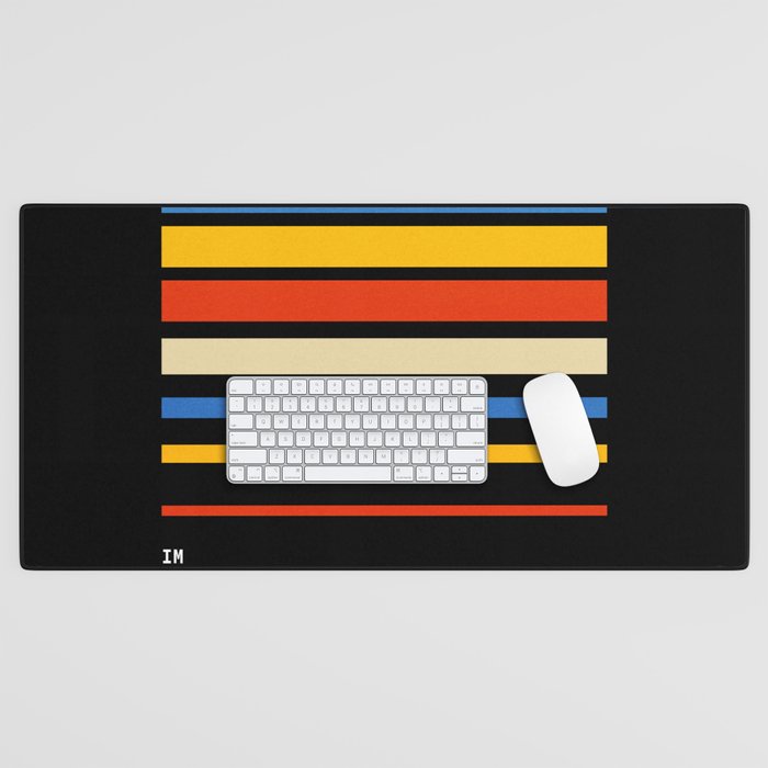 Stripes | Bauhaus V Desk Mat Gallery Image 1