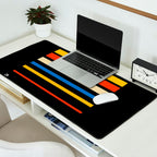 Stripes | Bauhaus V Desk Mat Gallery Image 2
