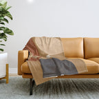 Abstract Minimal Art 3 Throw Blanket Gallery Image 1