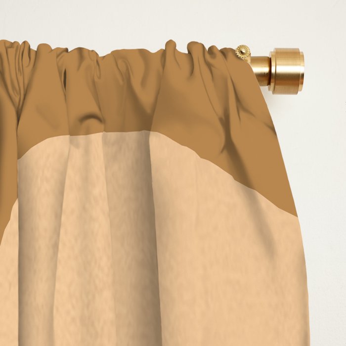 Abstract Minimal Art 3 Window Curtain Gallery Image 2