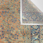 Kashan Floral Persian Carpet Print Wall Tapestry Gallery Image 3