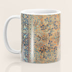 Kashan Floral Persian Carpet Print Coffee Mug Gallery Image 3