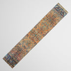 Kashan Floral Persian Carpet Print Table Runner Gallery Image 3