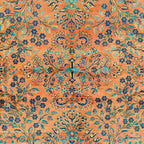 Kashan Floral Persian Carpet Print Coffee Mug Gallery Image 2