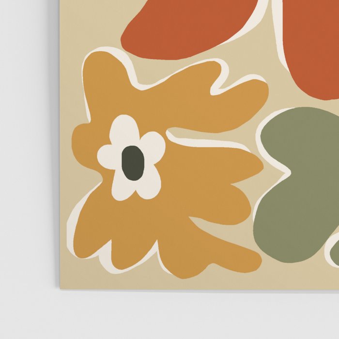 VINTAGE floral house  Poster Gallery Image 3