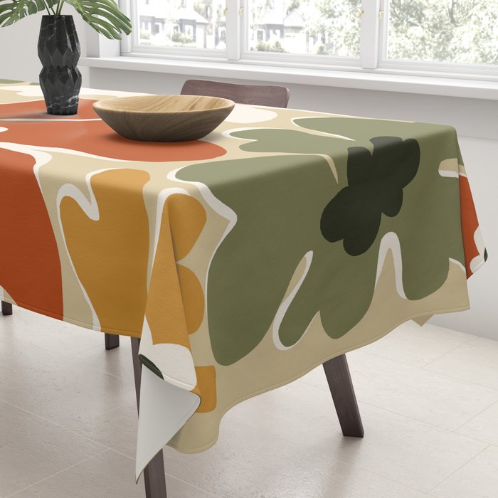 VINTAGE floral house  Tablecloth Gallery Image 3