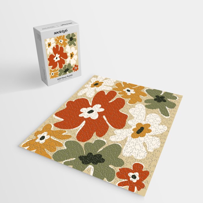 VINTAGE floral house  Jigsaw Puzzle Gallery Image 2