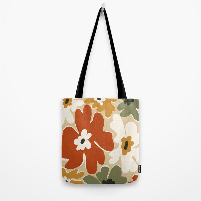 VINTAGE floral house  Tote Bag Gallery Image 2