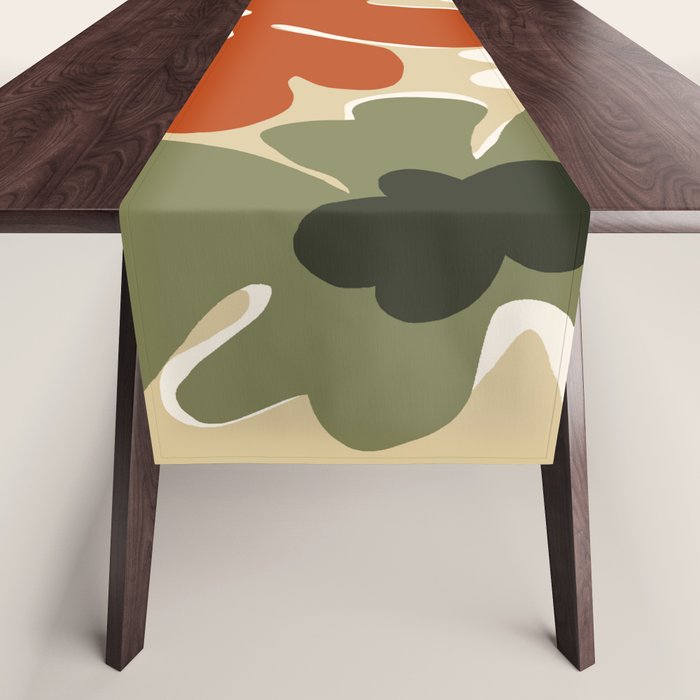 VINTAGE floral house  Table Runner Gallery Image 1