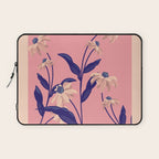 Painterly Floral Art Print Laptop Sleeve Gallery Image 1