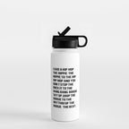 RAPPERS DELIGHT I Said A Hip Hop Water Bottle Gallery Image 1