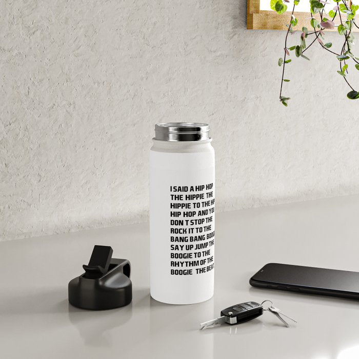 RAPPERS DELIGHT I Said A Hip Hop Water Bottle Gallery Image 4