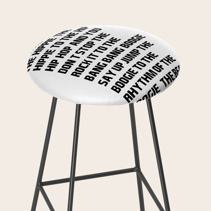 RAPPERS DELIGHT I Said A Hip Hop Stool Gallery Image 2