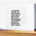 RAPPERS DELIGHT I Said A Hip Hop Wall Mural Gallery Image 2