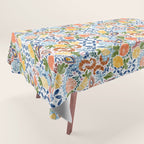 Sunny Coastal Escape Tablecloth Gallery Image 1