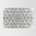 Flower of life sacred geometry Rug Gallery Image 2