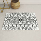 Flower of life sacred geometry Rug Gallery Image 1