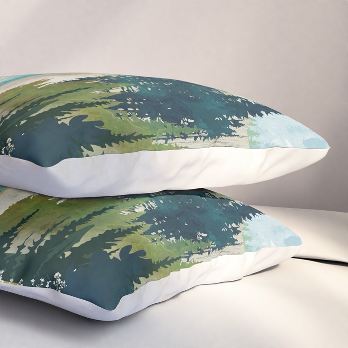 Waterfall Vista Pillow Sham Gallery Image 3