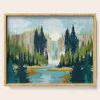 Waterfall Vista Serving Tray Gallery Image 1