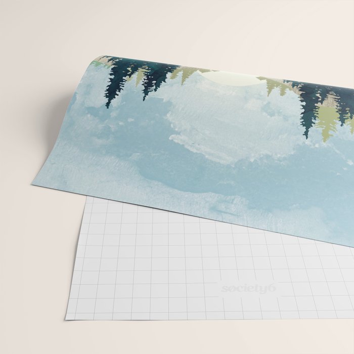 Waterfall Vista Wrapping Paper Gallery Image 2