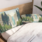 Waterfall Vista Pillow Sham Gallery Image 2