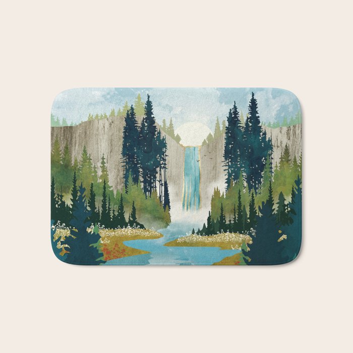 Waterfall Vista Bath Mat Gallery Image 1