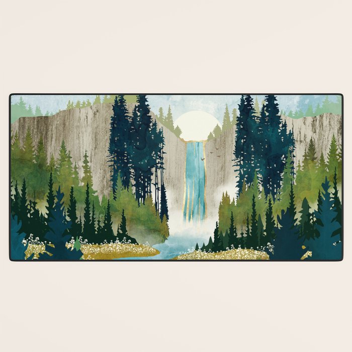 Waterfall Vista Desk Mat Gallery Image 3